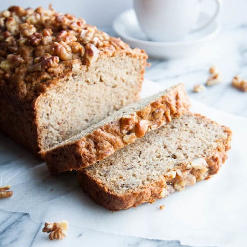 Bourbon Banana Bread - Breakfast For Dinner