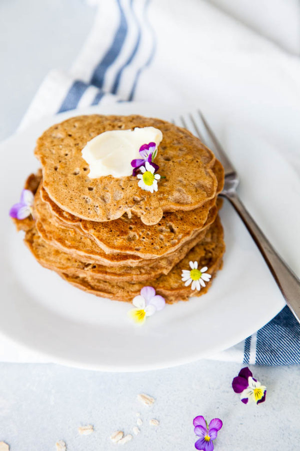 Oatmeal Pancakes | breakfast for dinner