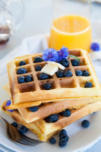 Fluffy Waffles - Breakfast For Dinner